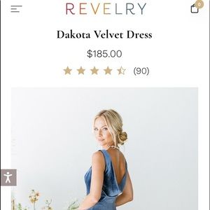 Revelry Dakota Velvet Dress